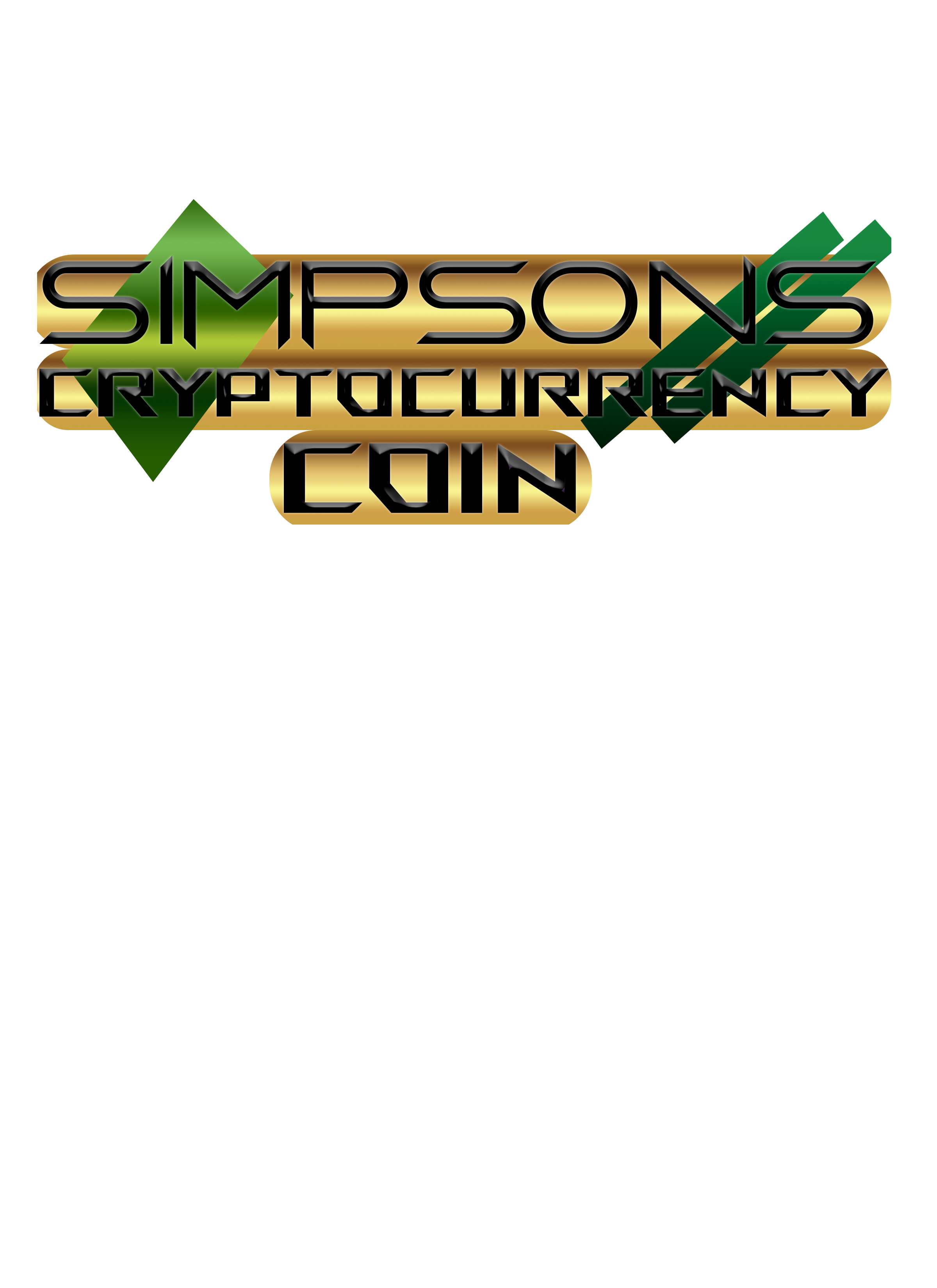 Simpsons Crypto Coin Logo